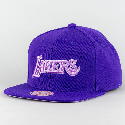 Mitchell & Ness MONOCHROMATIC SNAPBACK HWC LOS ANGELES LAKERS PURPLE