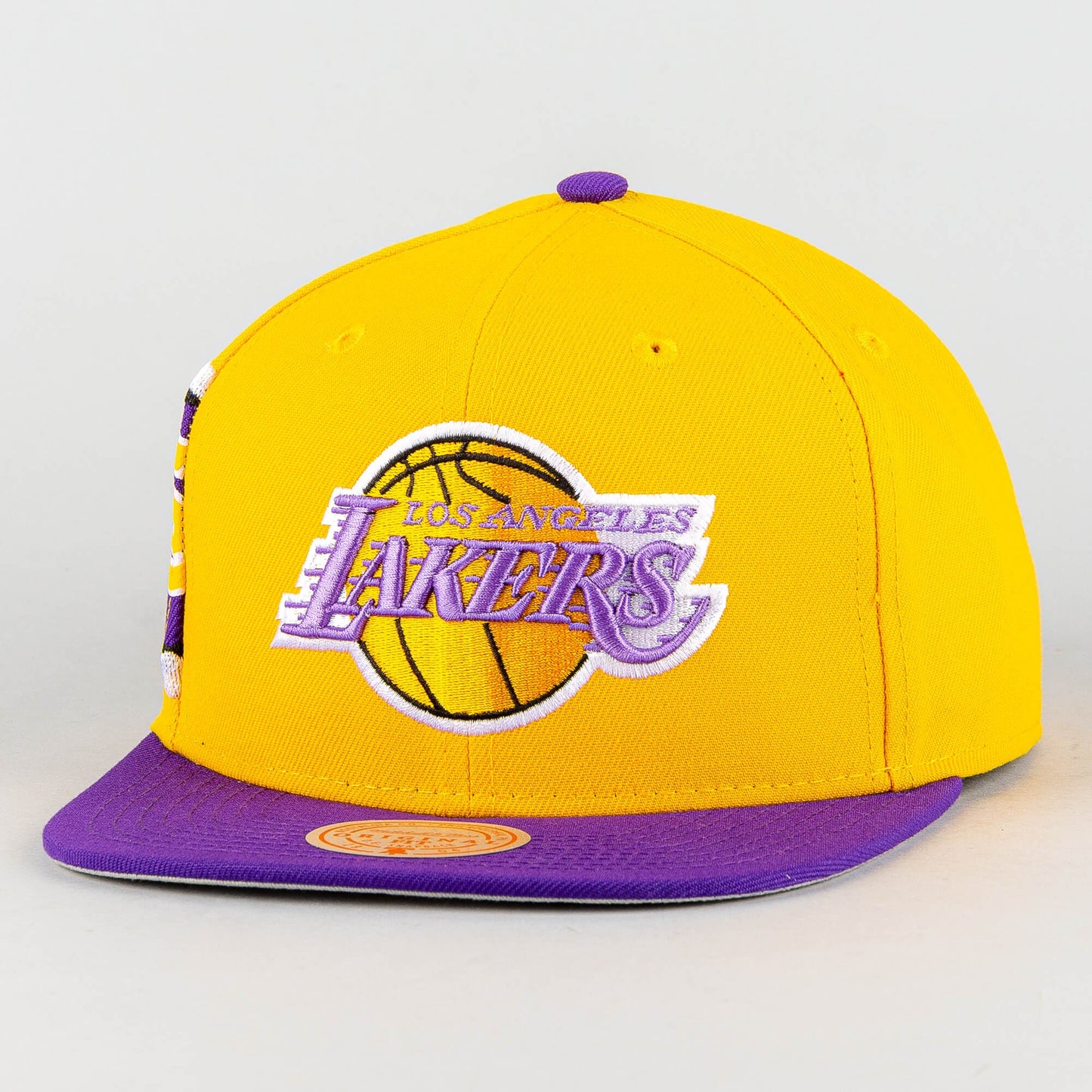 Mitchell & Ness JUMBOTRON SNAPBACK HWC LOS ANGELES LAKERS YELLOW / PURPLE