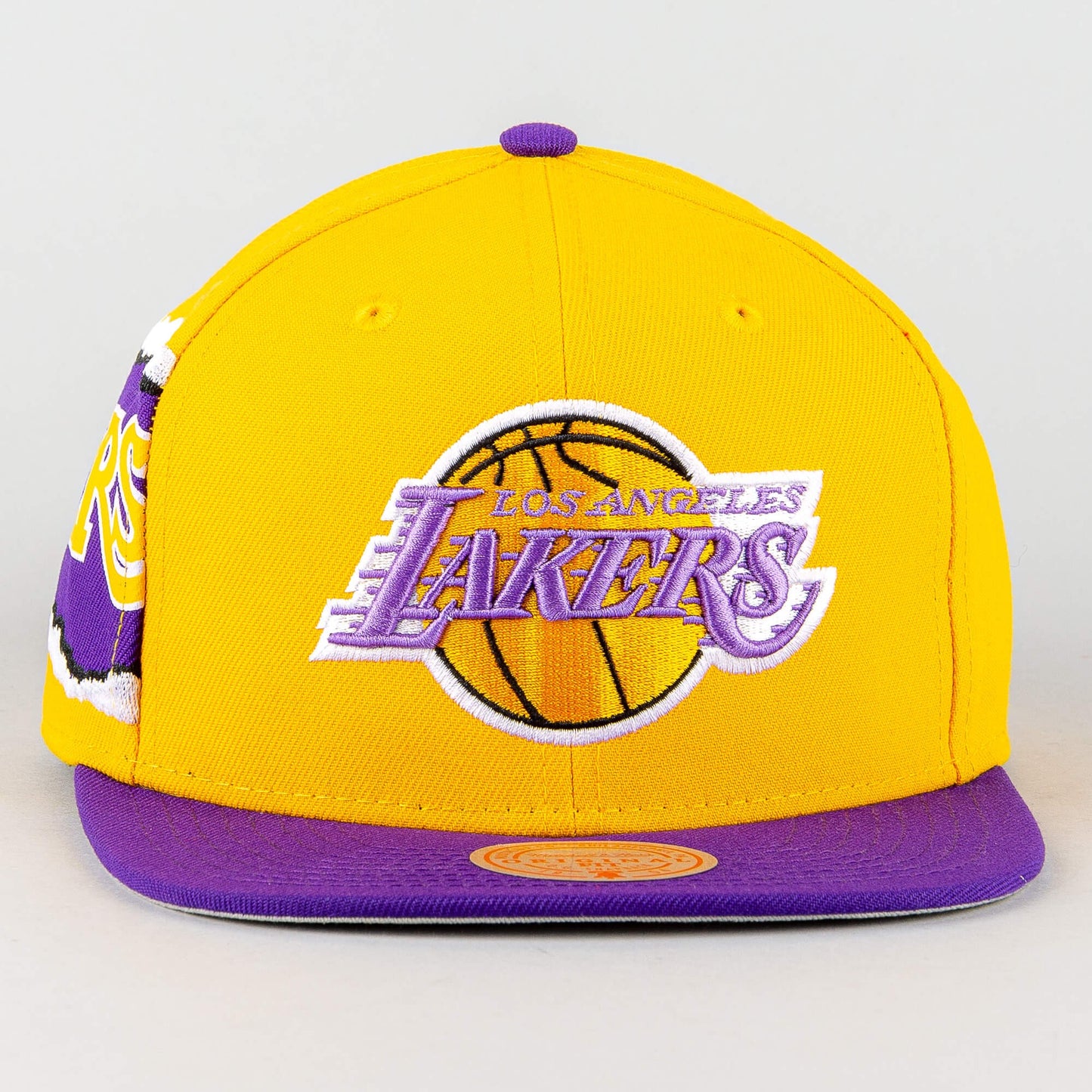 Mitchell & Ness JUMBOTRON SNAPBACK HWC LOS ANGELES LAKERS YELLOW / PURPLE