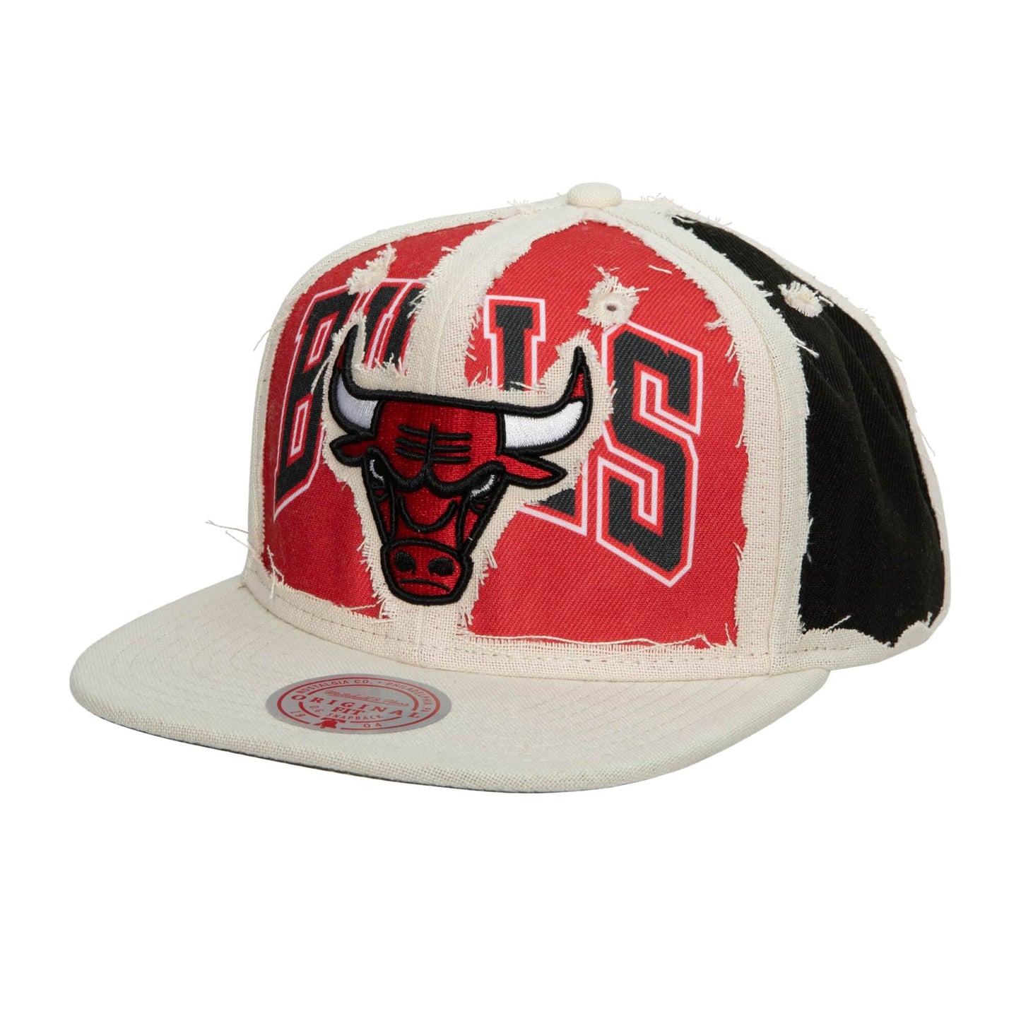 Mitchell & Ness CUT AWAY SNAPBACK NBA CHICAGO BULLS OFF WHITE