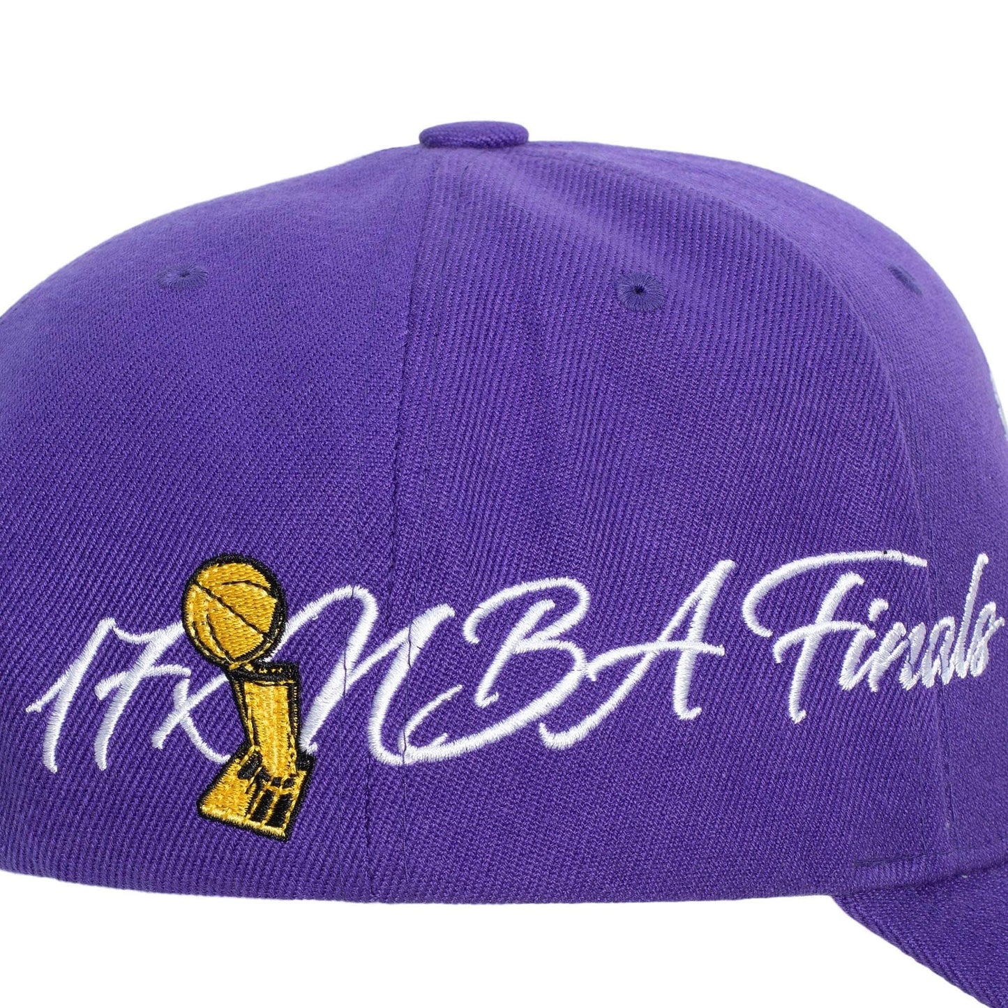 Mitchell & Ness CHAMP WRAP PRO SNAPBACK LOS ANGELES LAKERS Purple