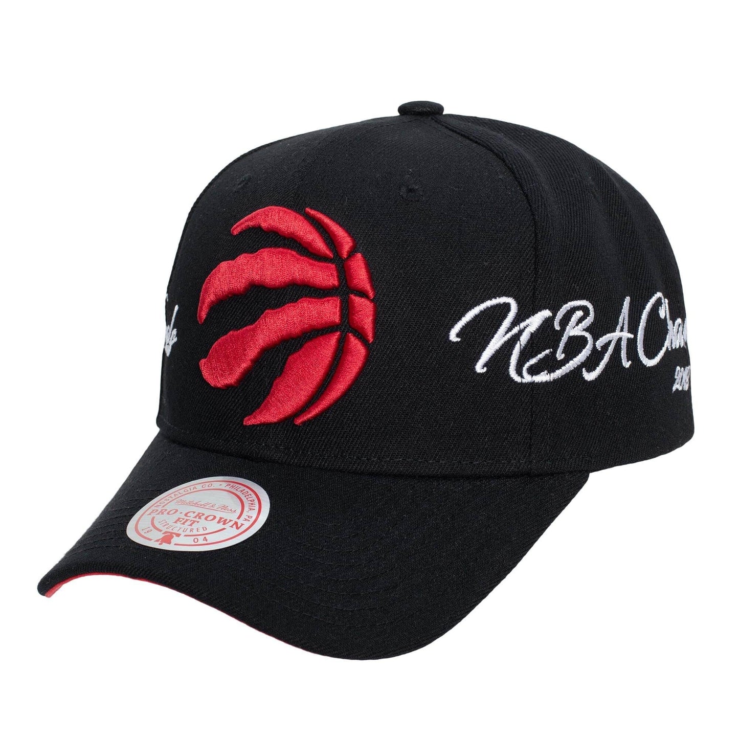 Mitchell & Ness CHAMP WRAP PRO SNAPBACK TORONTO RAPTORS Black