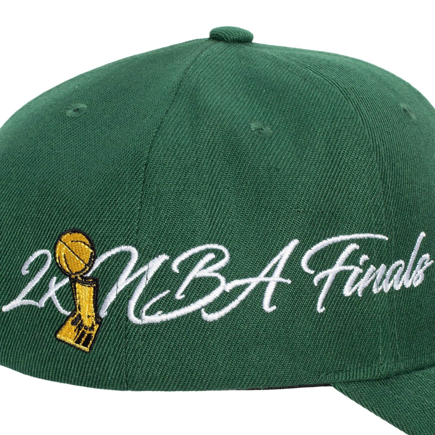 Mitchell & Ness CHAMP WRAP PRO SNAPBACK MILWAUKEE BUCKS Green