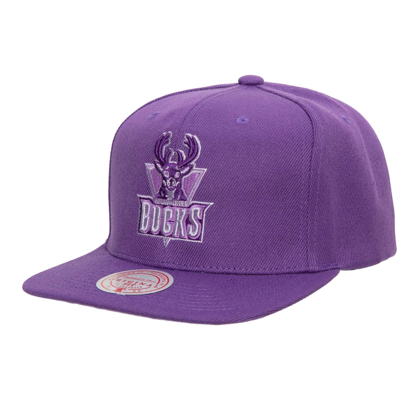 Mitchell & Ness MONOCHROMATIC SNAPBACK HWC MILWAUKEE BUCKS PURPLE