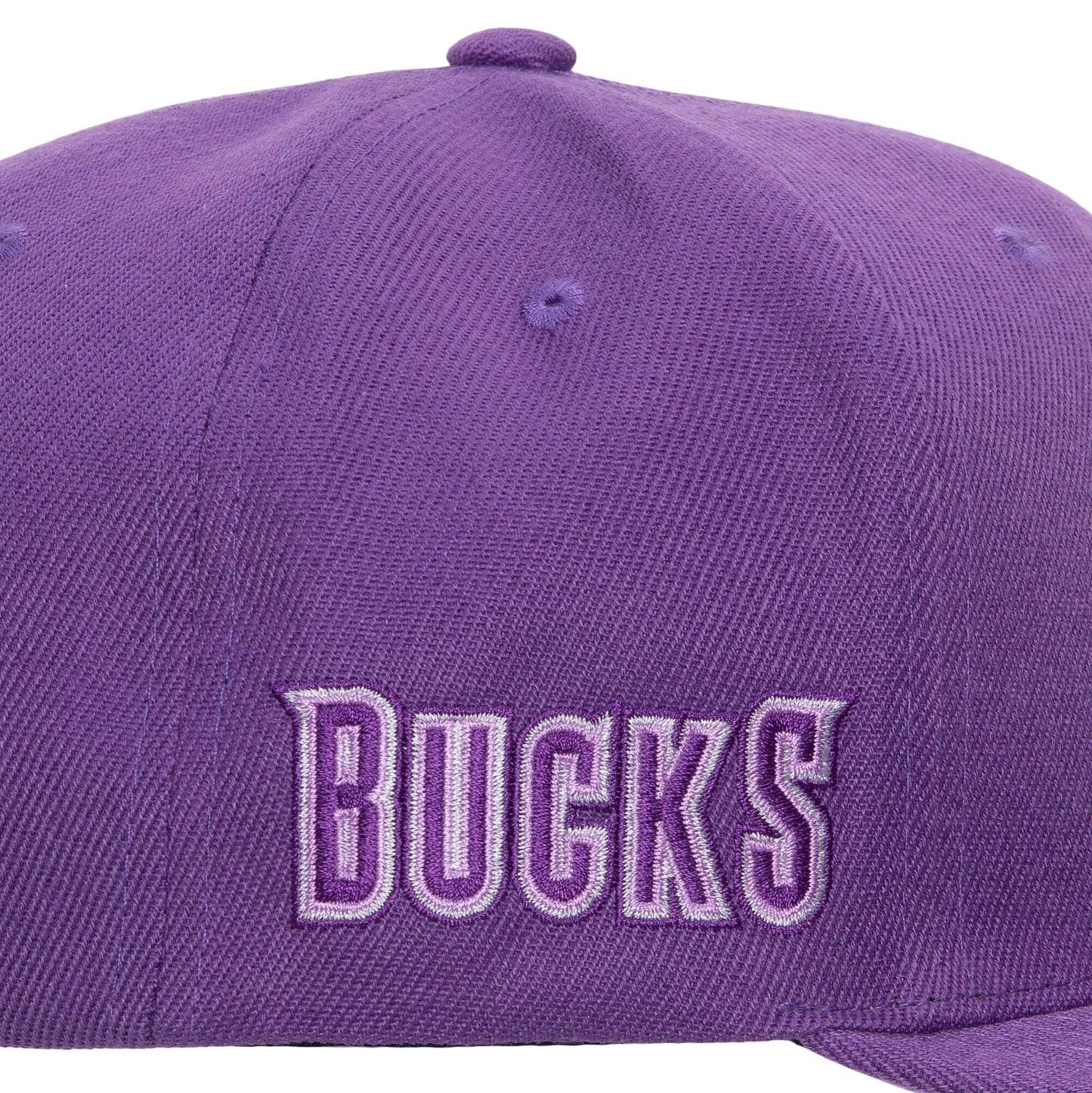 Mitchell & Ness MONOCHROMATIC SNAPBACK HWC MILWAUKEE BUCKS PURPLE