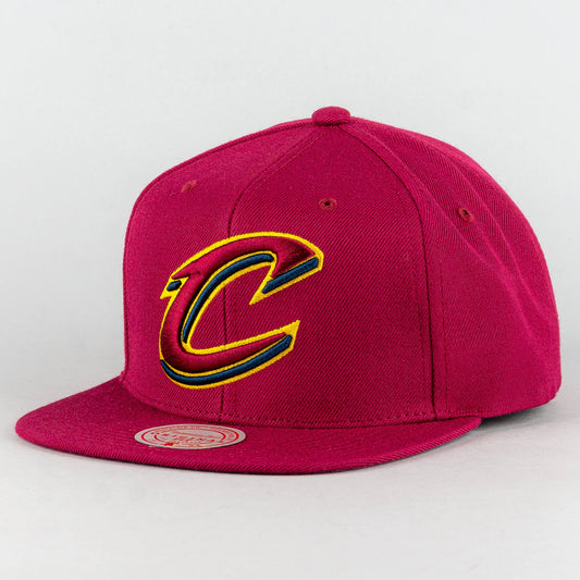 Mitchell & Ness NBA TEAM GROUND 2.0 SNAPBACK CLEVELAND CAVALIERS Maroon