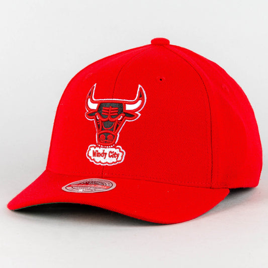 Mitchell & Ness NBA TEAM GROUND 2.0 STRETCH SNAPBACK HWC CHICAGO BULLS Red