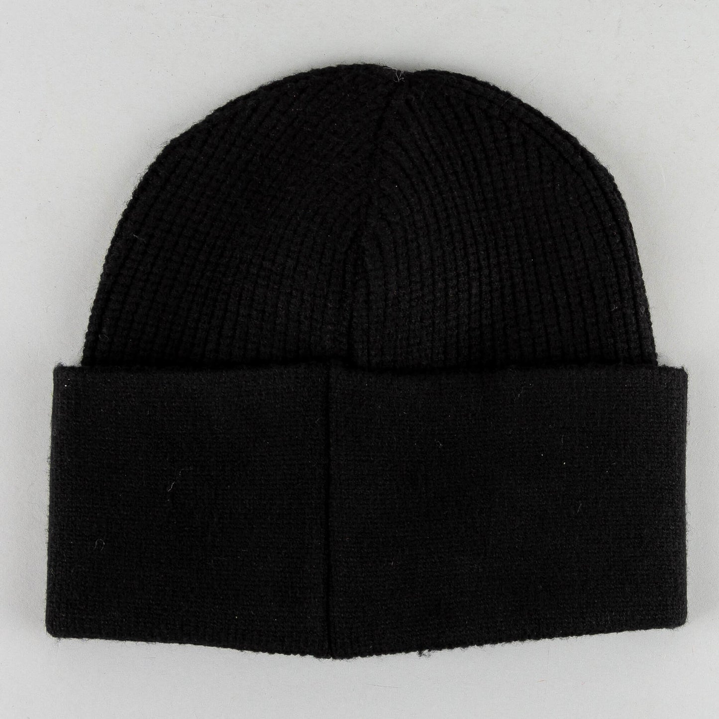 Djinn's High Collar Beanie Rubber Rib - black