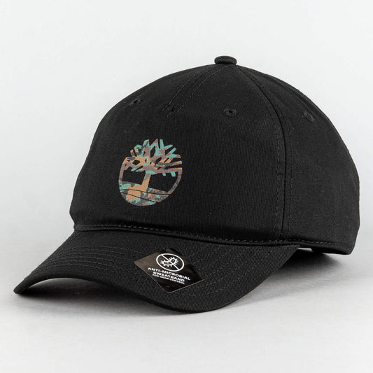 Timberland Camo Tree Logo Baseball Cap Black