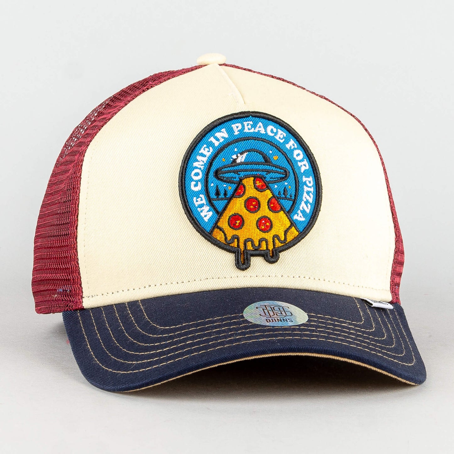 Djinn's HFT Cap Food Peace Pizza - fossil