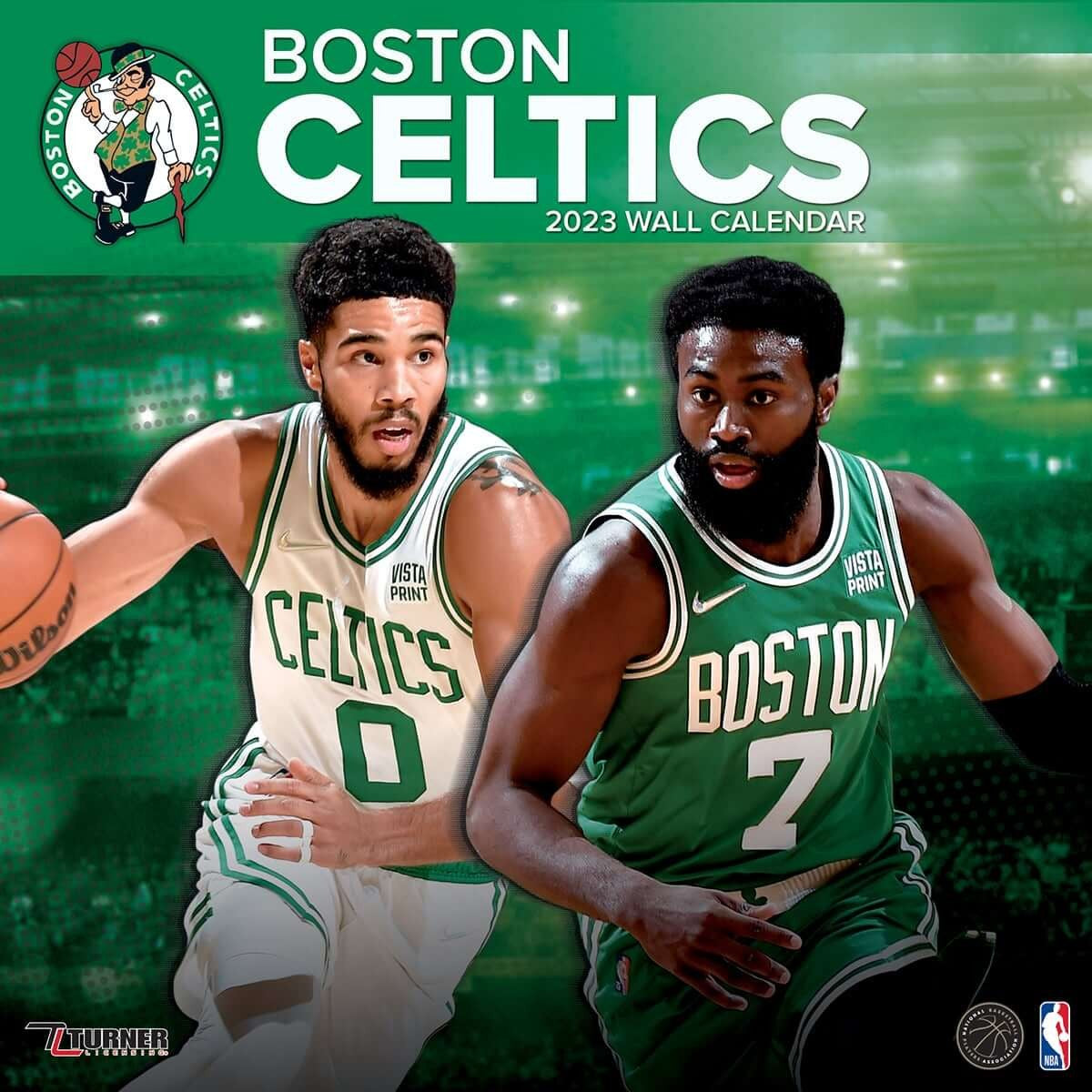 Boston Celtics - NBA - 2023 (30x60 cm) Team Wall Calendar