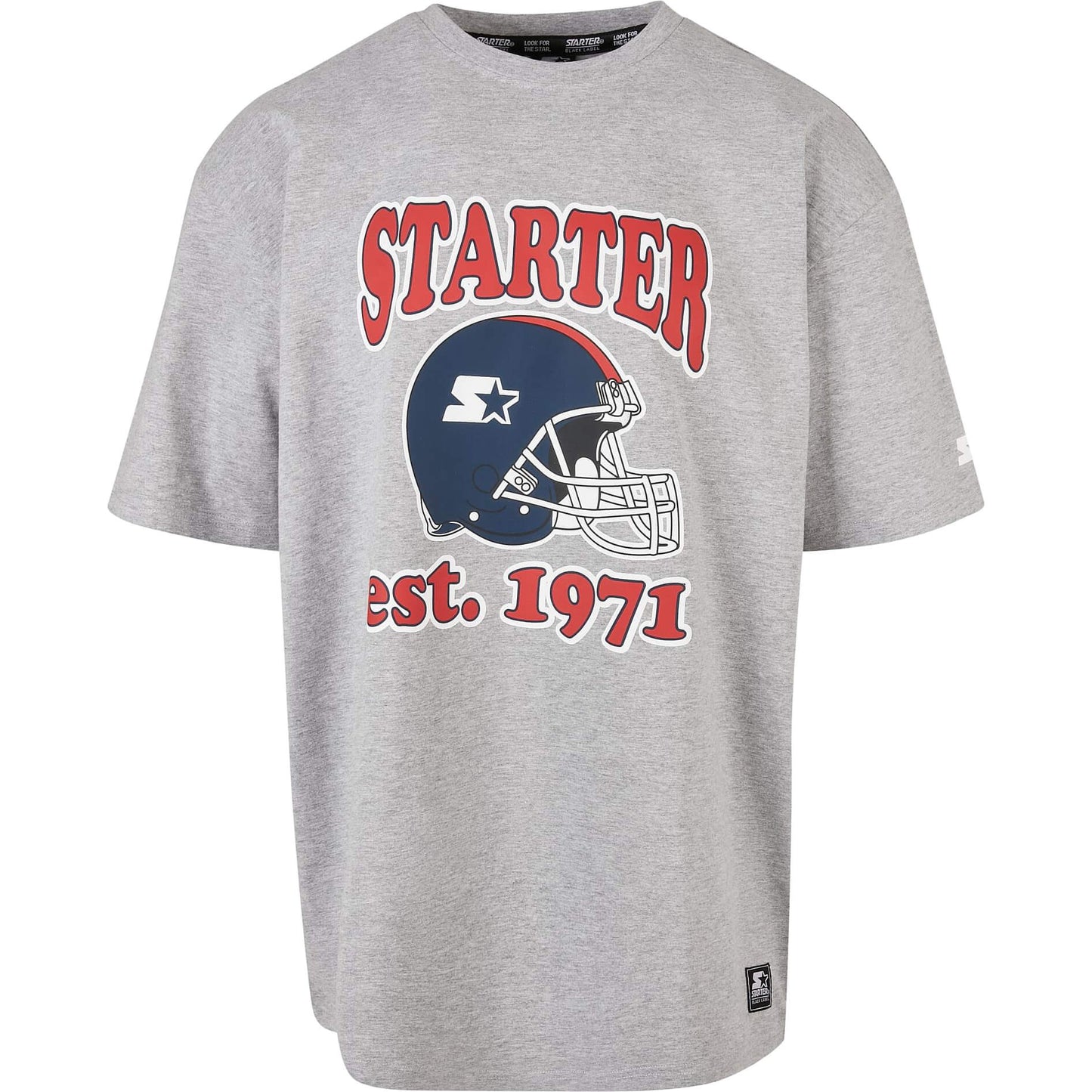 Starter Football Tee heathergrey