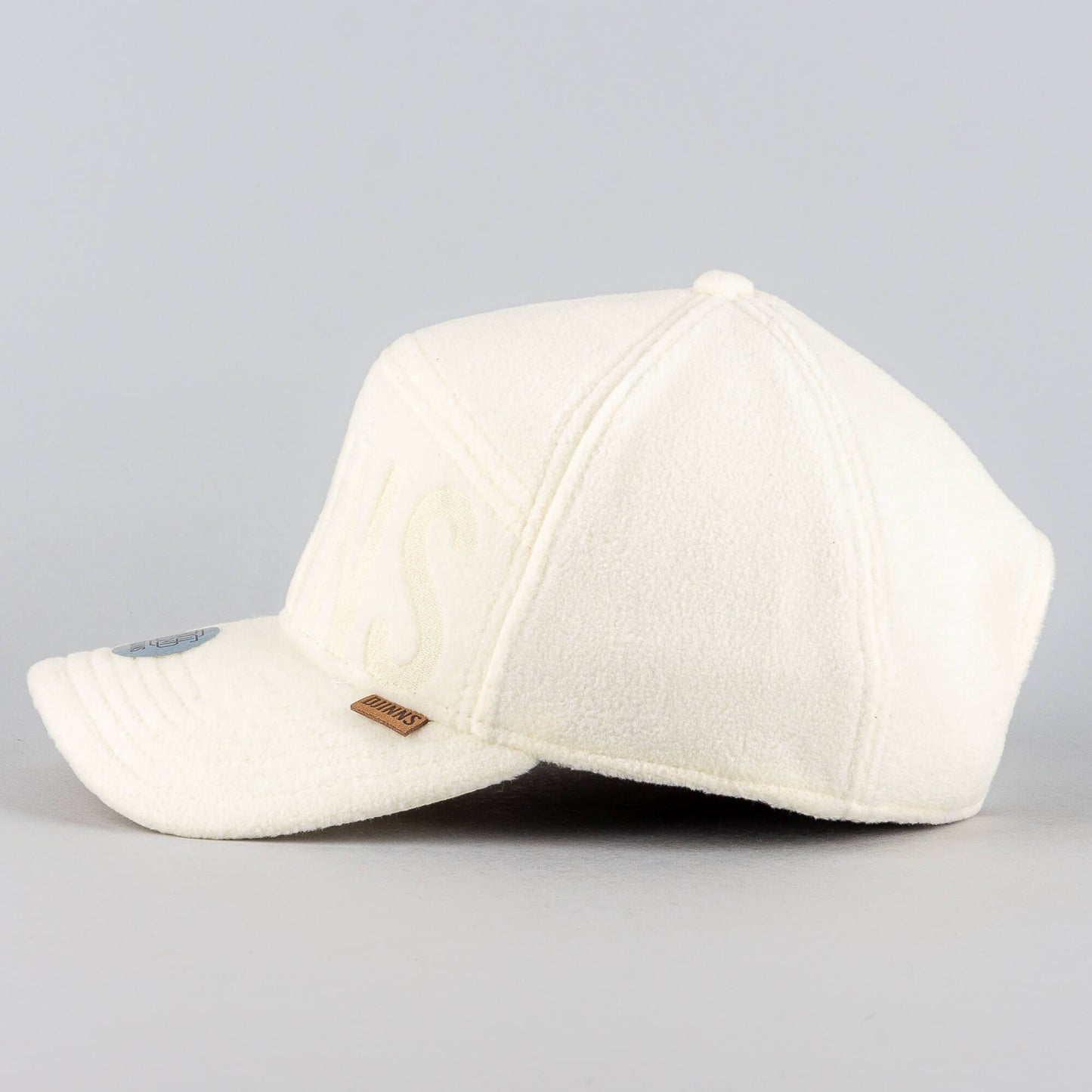 Djinn's Trucker Cap RFT Embo Fleece Offwhite