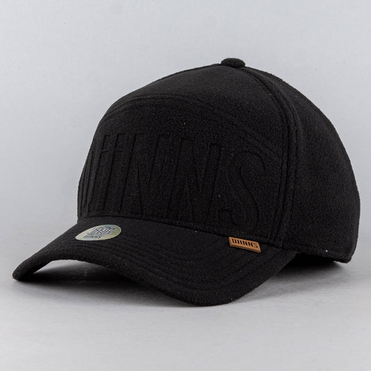 Djinn's Trucker Cap RFT Embo Fleece Black