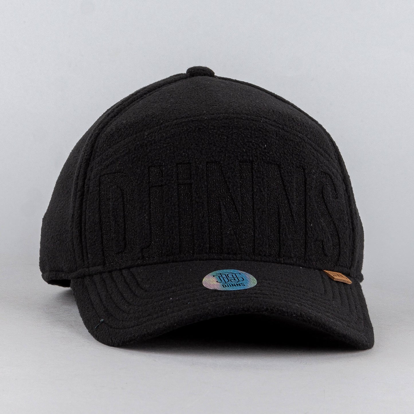 Djinn's Trucker Cap RFT Embo Fleece Black