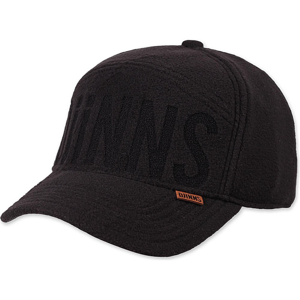 Djinn's Trucker Cap RFT Embo Fleece Black