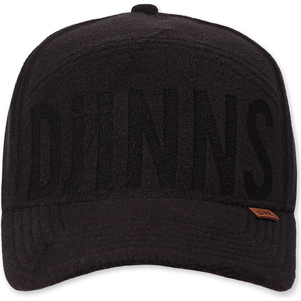 Djinn's Trucker Cap RFT Embo Fleece Black