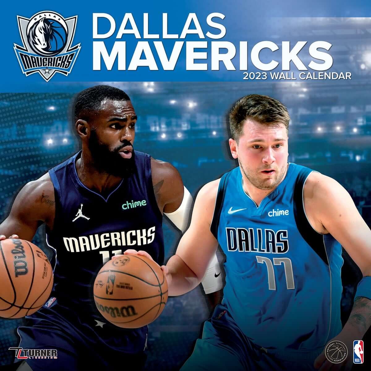 Dallas Mavericks - NBA - 2023 (30x60 cm) Team Wall Calendar