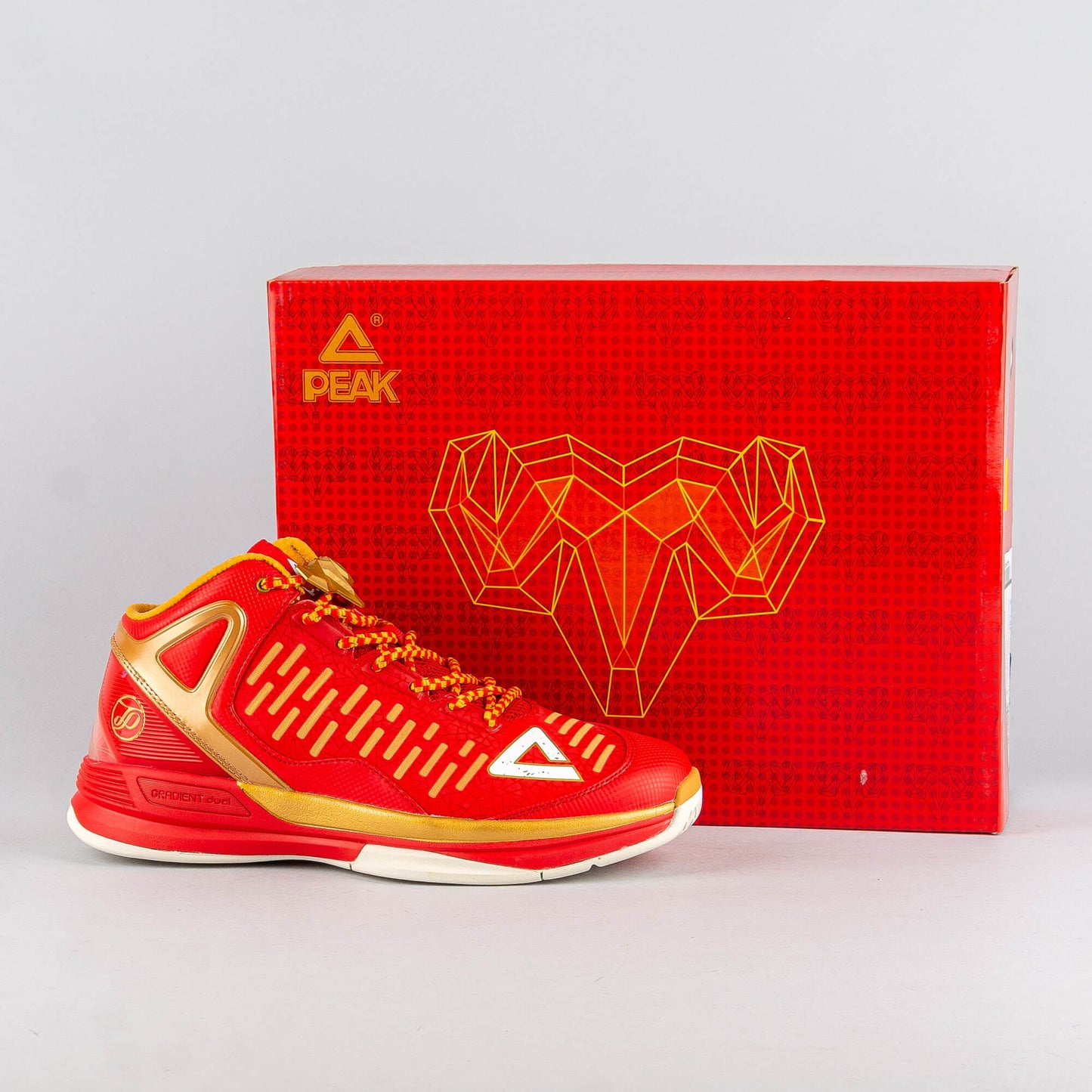 Bsketbalové tenisky PEAK Tony Parker TP9 II Basketball Shoes  Red/Golden