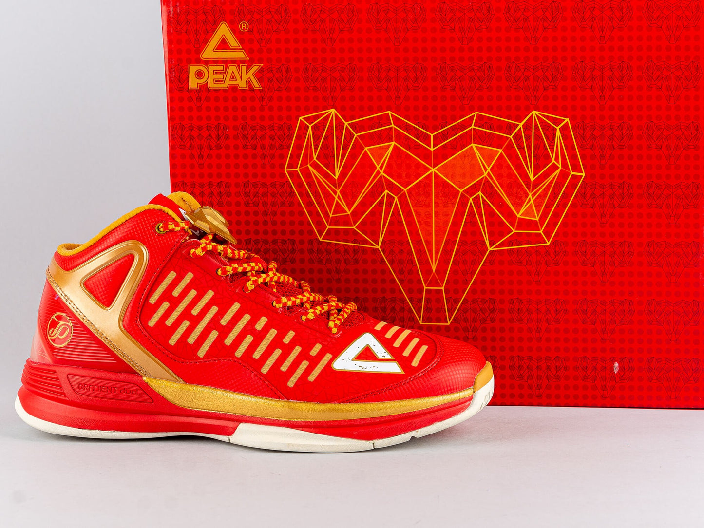 Bsketbalové tenisky PEAK Tony Parker TP9 II Basketball Shoes  Red/Golden