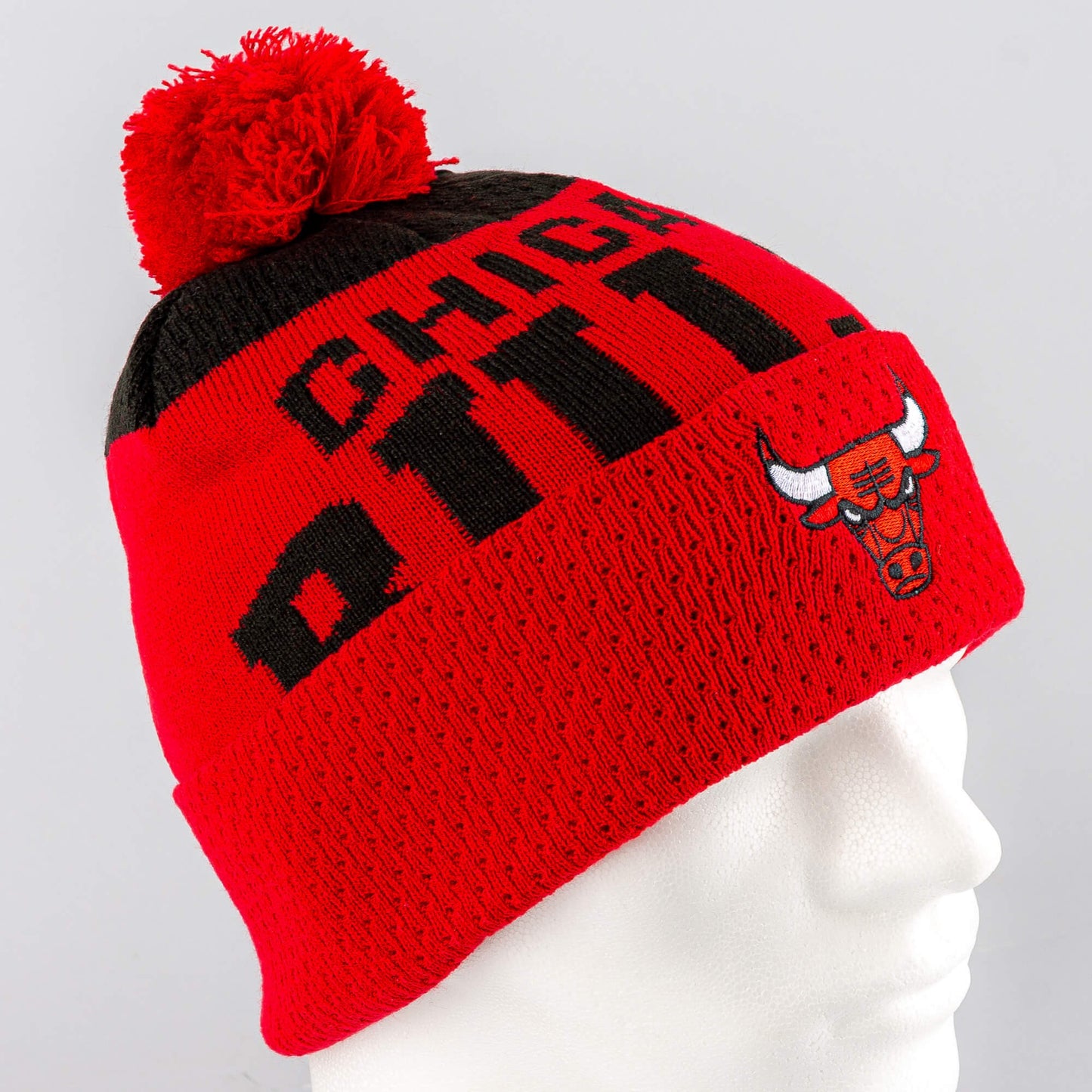 Outer Stuff Collegiate Arch Knit - One Size Chicago Bulls Red/Black