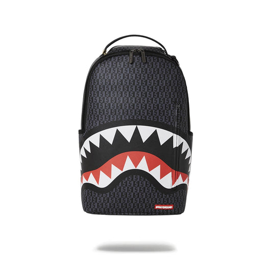 Sprayground Money Check Grey Dlx Backpack