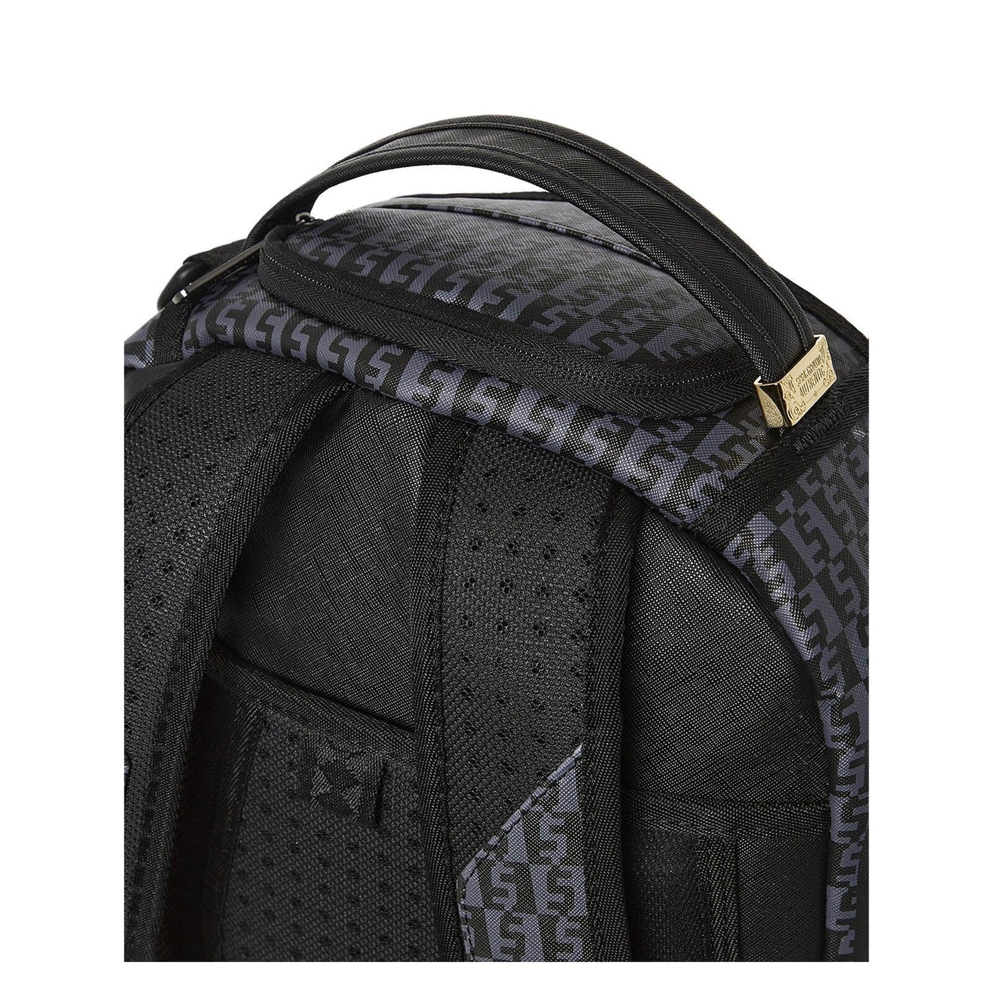 Sprayground Money Check Grey Dlx Backpack