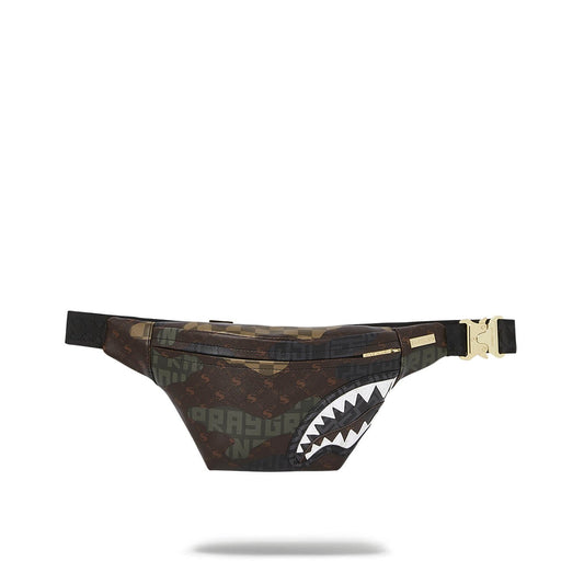 Sprayground Camo Branded Savvy Crossbody