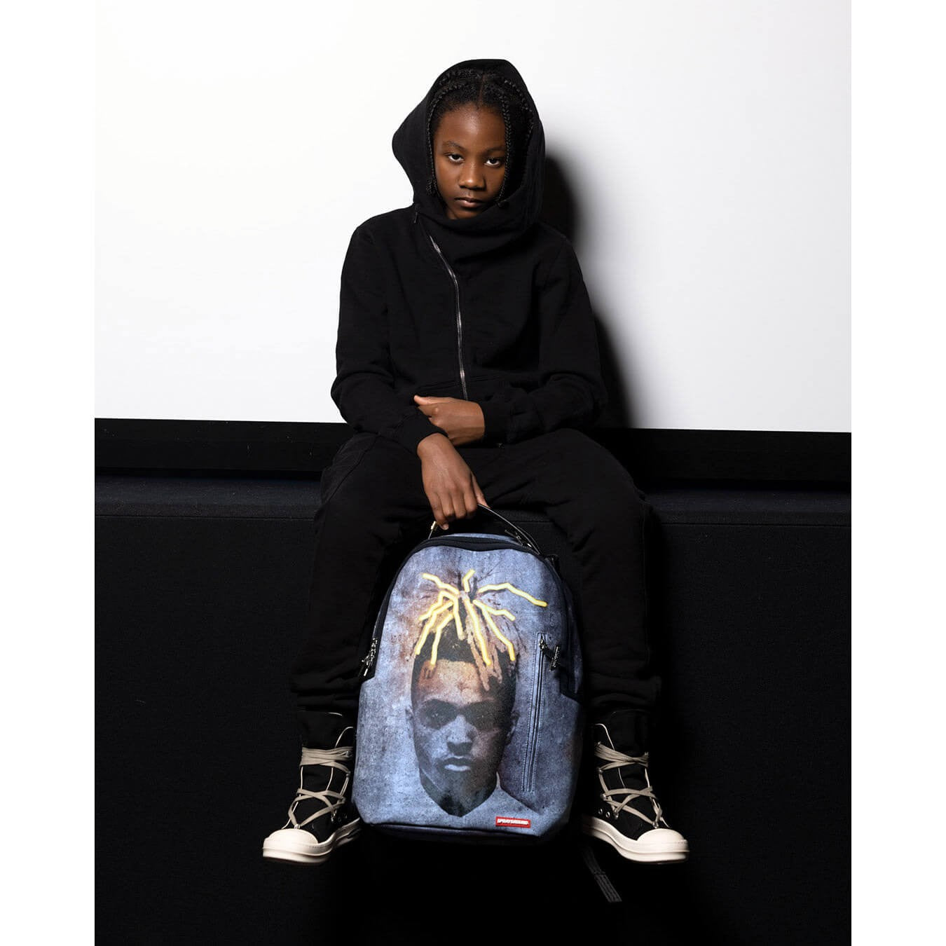 Sprayground XXX Mug Shot Backpack - Grey