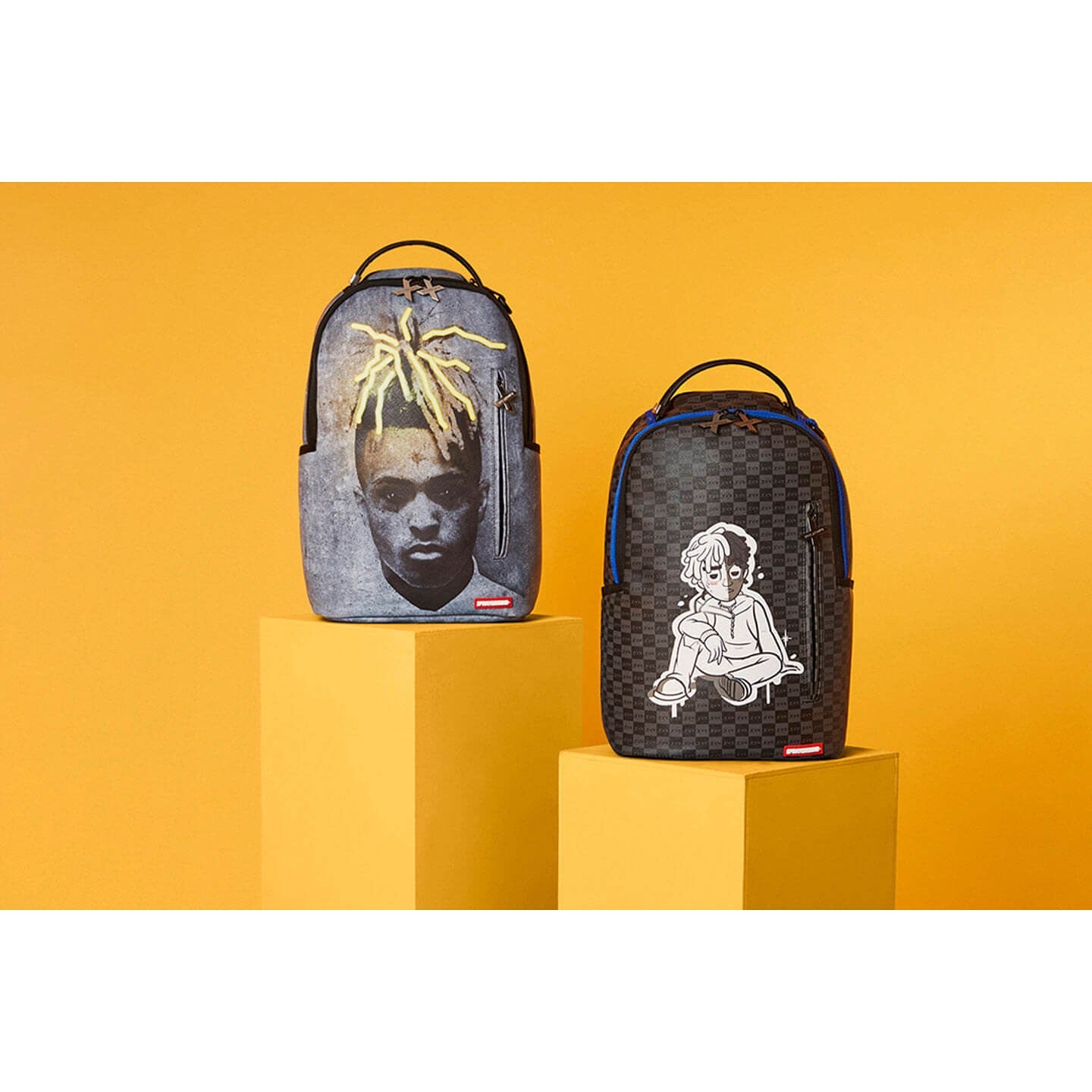 Sprayground XXX Mug Shot Backpack - Grey