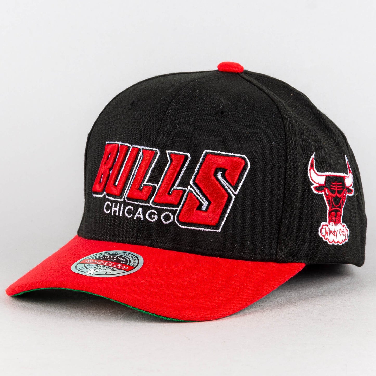 Mitchell & Ness Shredder Stretch Snapback Hwc Chicago Bulls Red