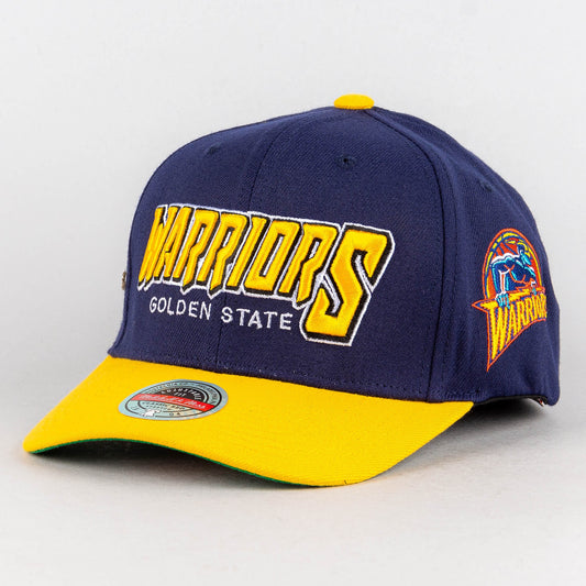 Mitchell & Ness Shredder Stretch Snapback Hwc Golden State Warriors Blue