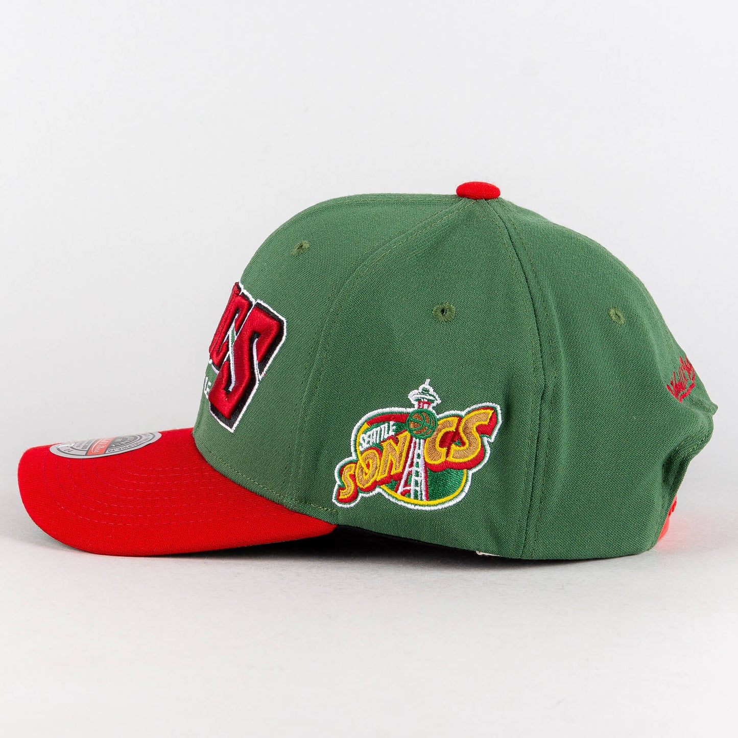 Mitchell & Ness Shredder Stretch Snapback Hwc Seattle Supersonics Green