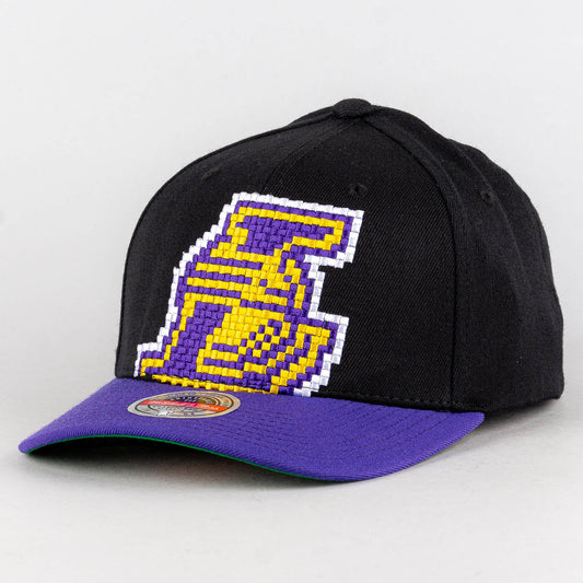 Mitchell & Ness 8-Bit XL Classic Red Los Angeles Lakers Black