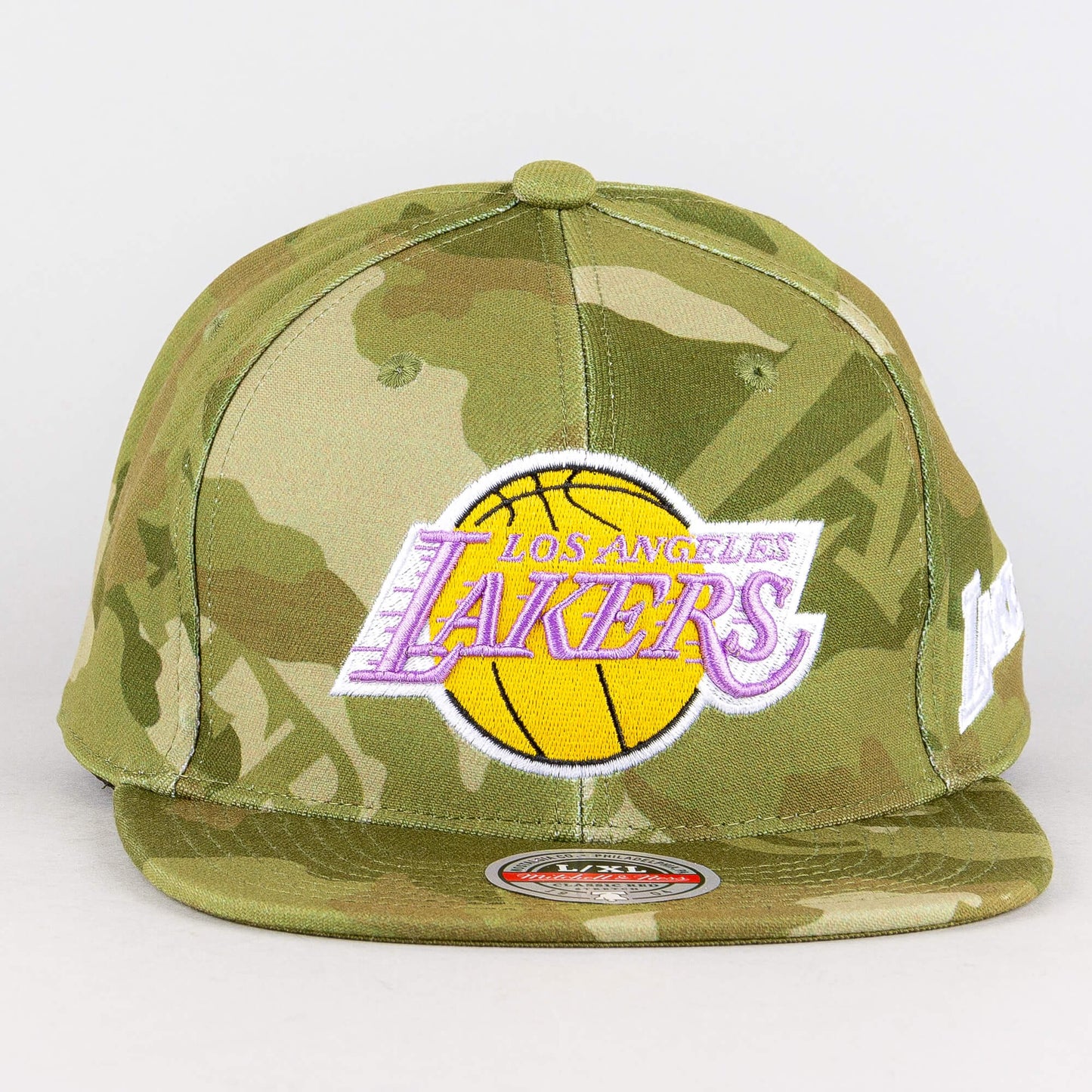 Šiltovka Mitchell & Ness NBA Tonal Camo Stretch Fitted HWC Los Angeles Lakers zelená