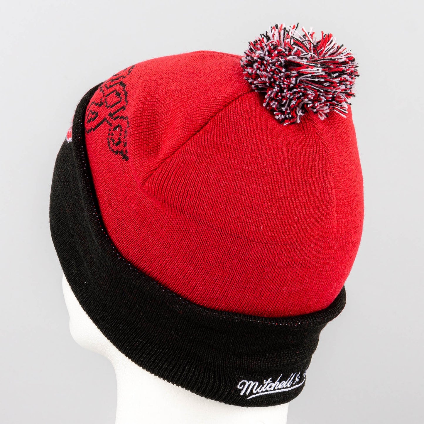 Mitchell & Ness Double Take Pom Knit Hwc Chicago Bulls Red