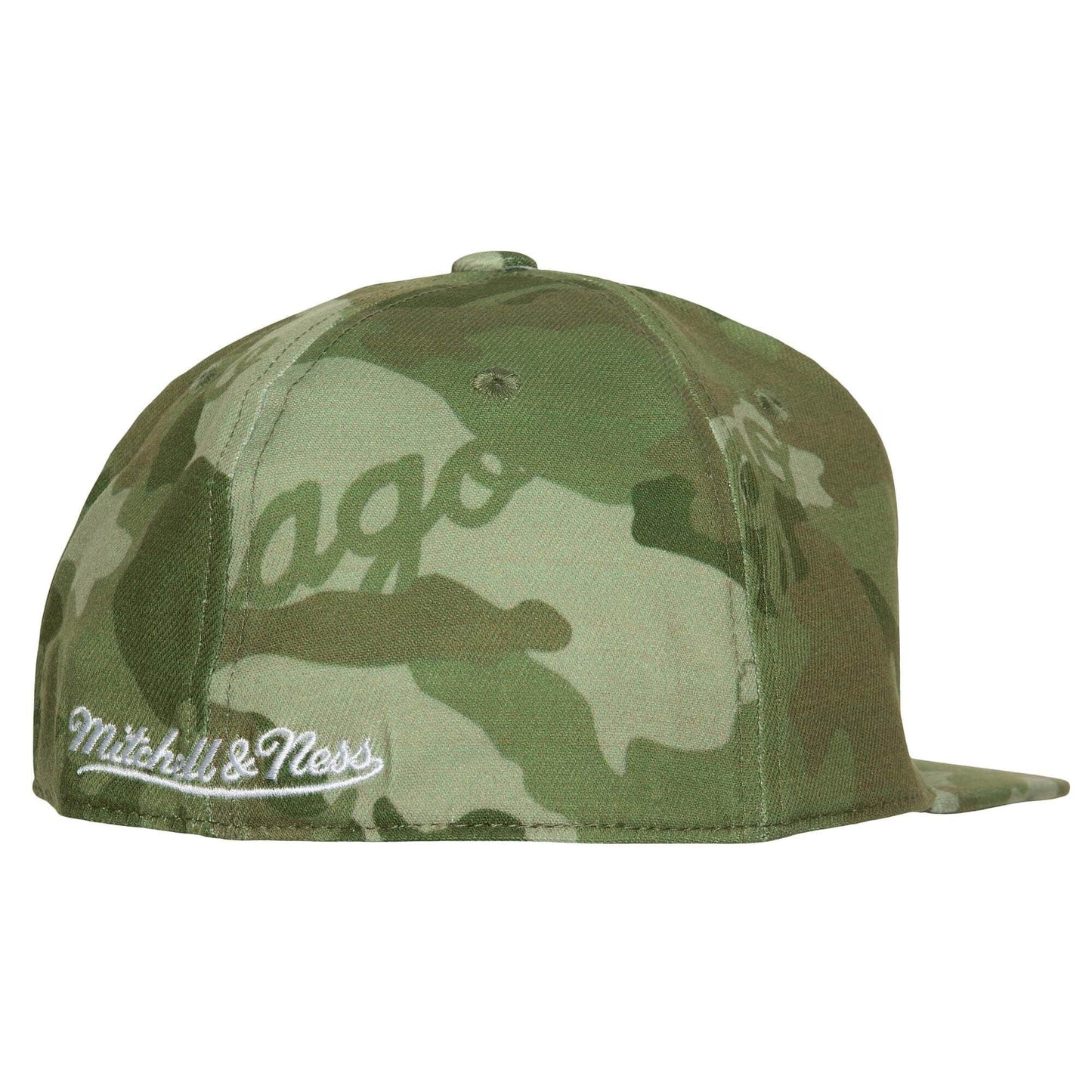 Mitchell & Ness Tonal Camo Stretch Fitted HWC Chicago Bulls Green