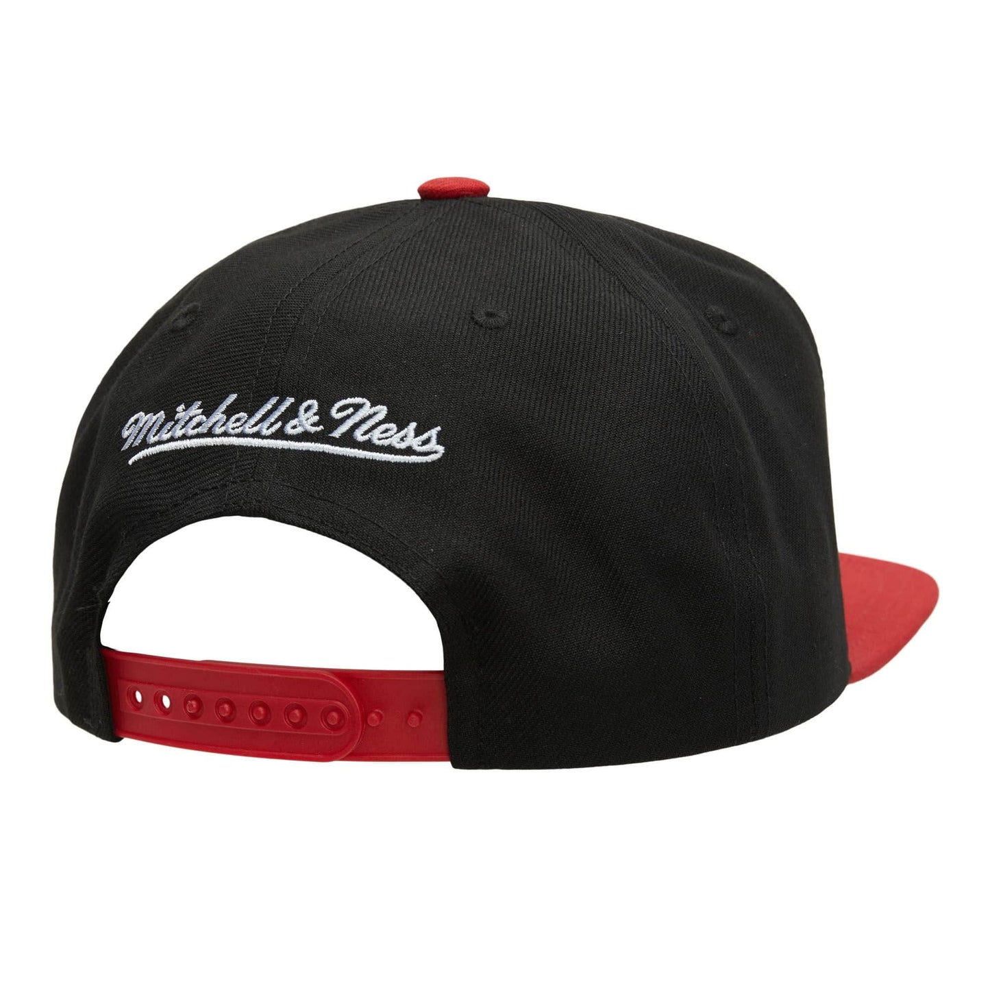 Mitchell & Ness Logo Bill Snapback Chicago Bulls Black / Red