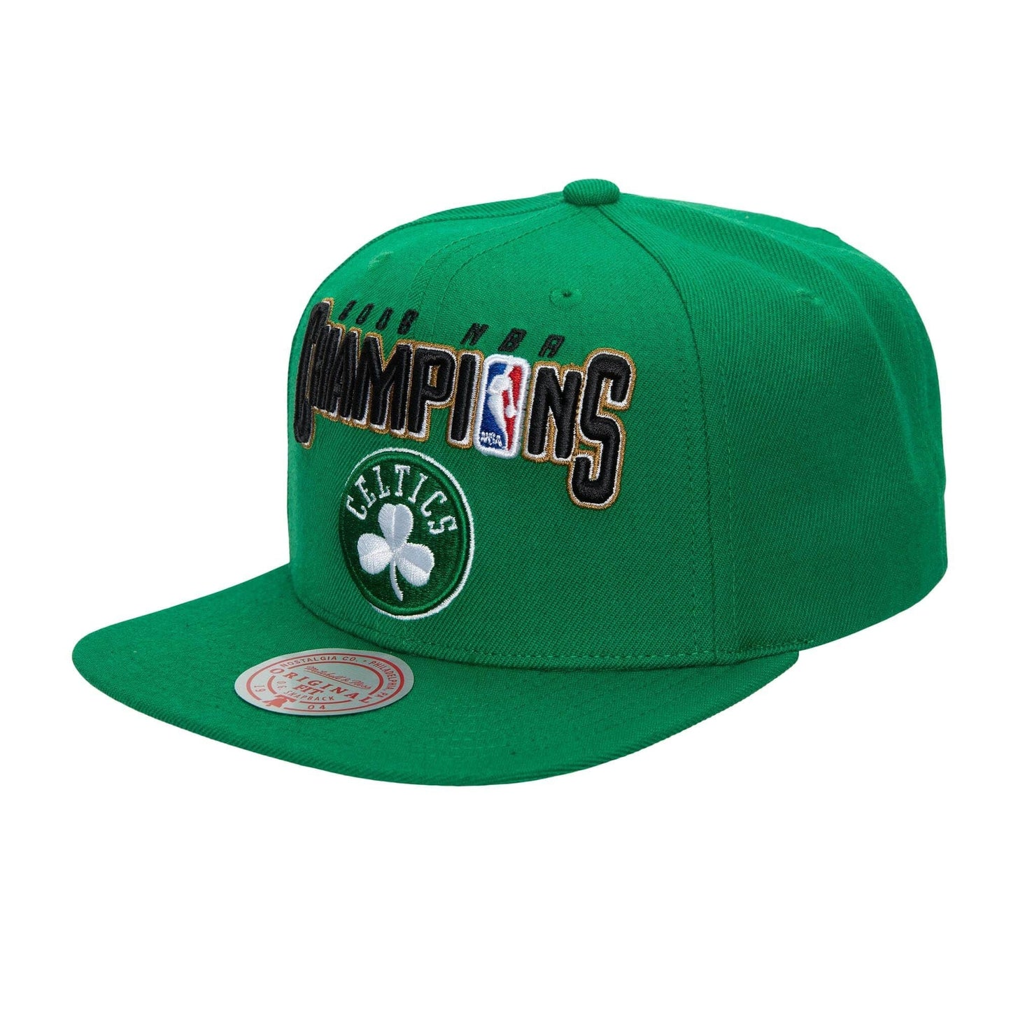 Mitchell & Ness 08 Nba Champs Snapback Hwc Boston Celtics Green