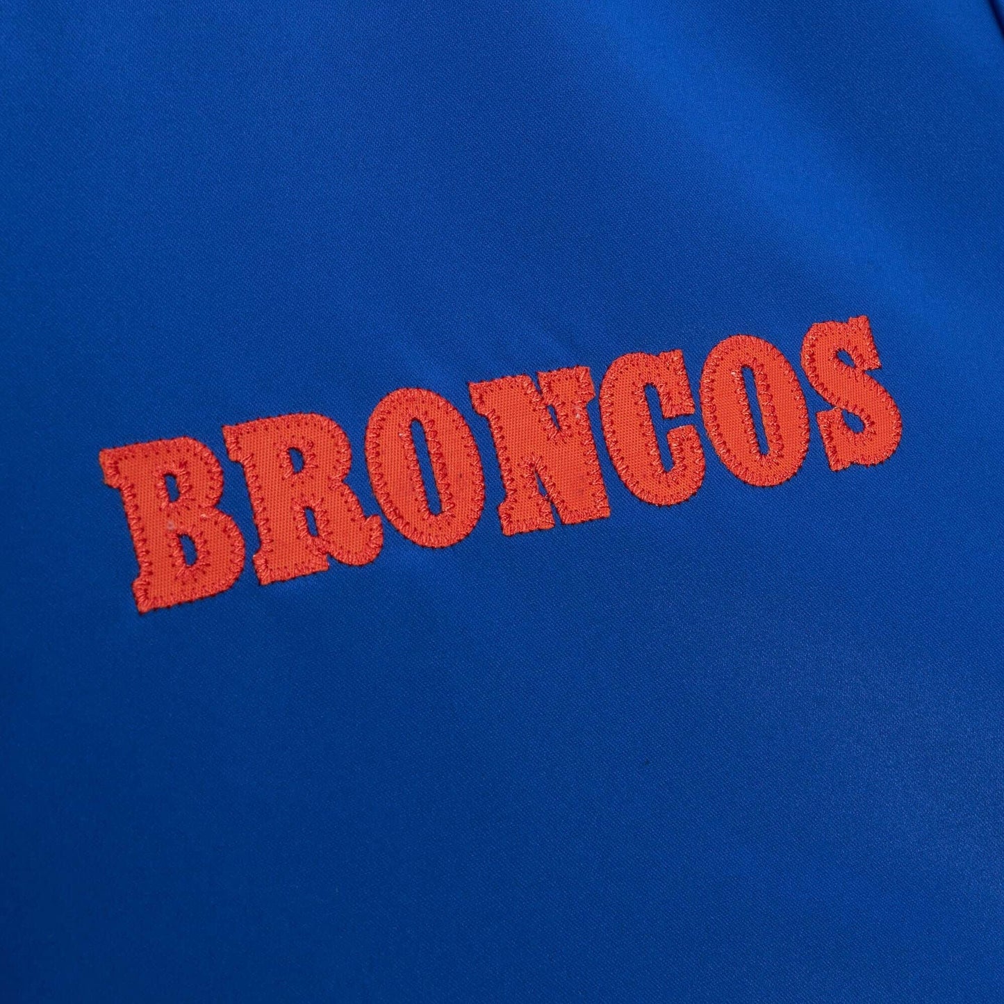 Mitchell & Ness Heavyweight Satin Jacket Denver Broncos Royal