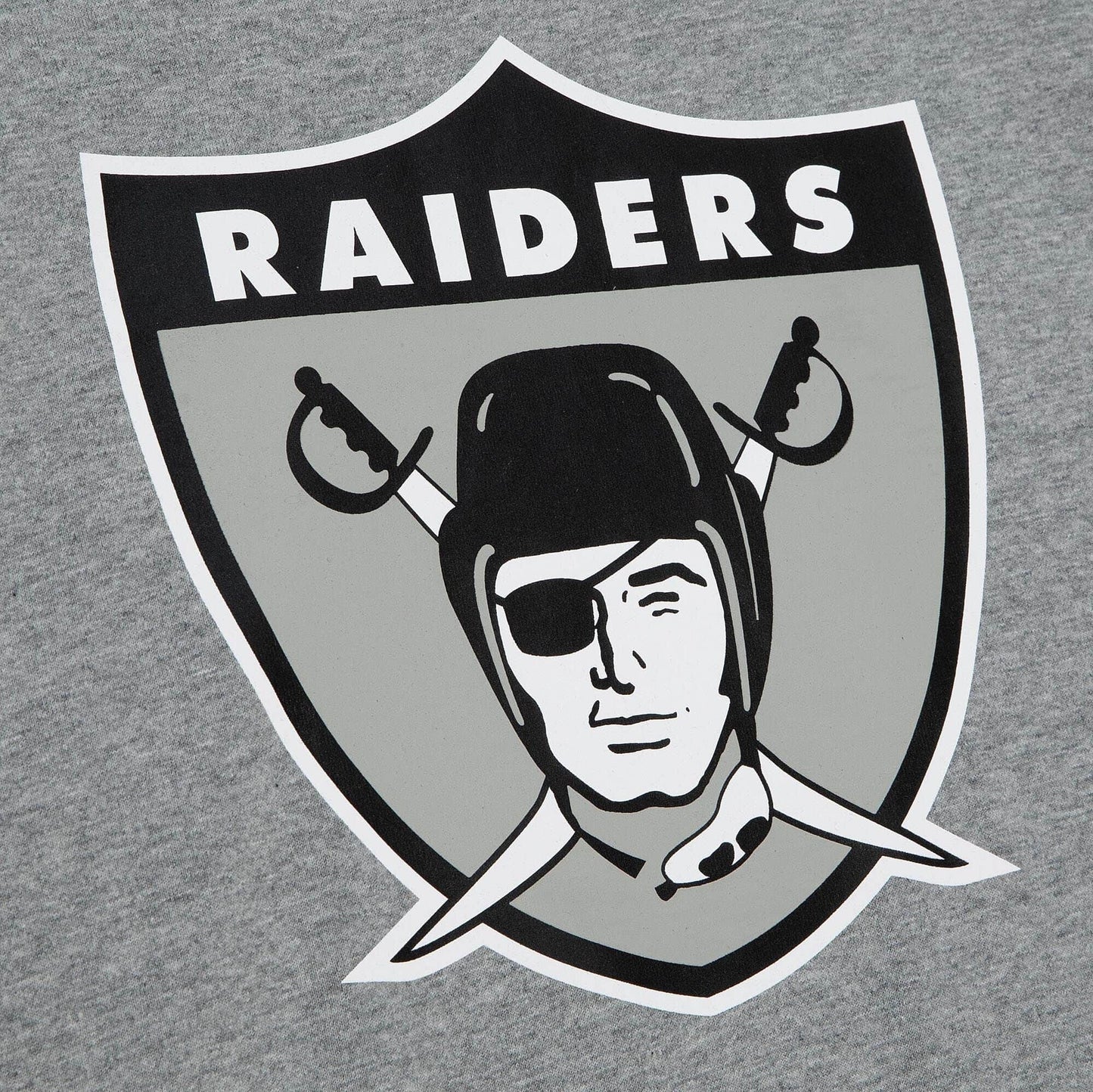 Mitchell & Ness Team Origins S/S Top Oakland Raiders Grey Heather