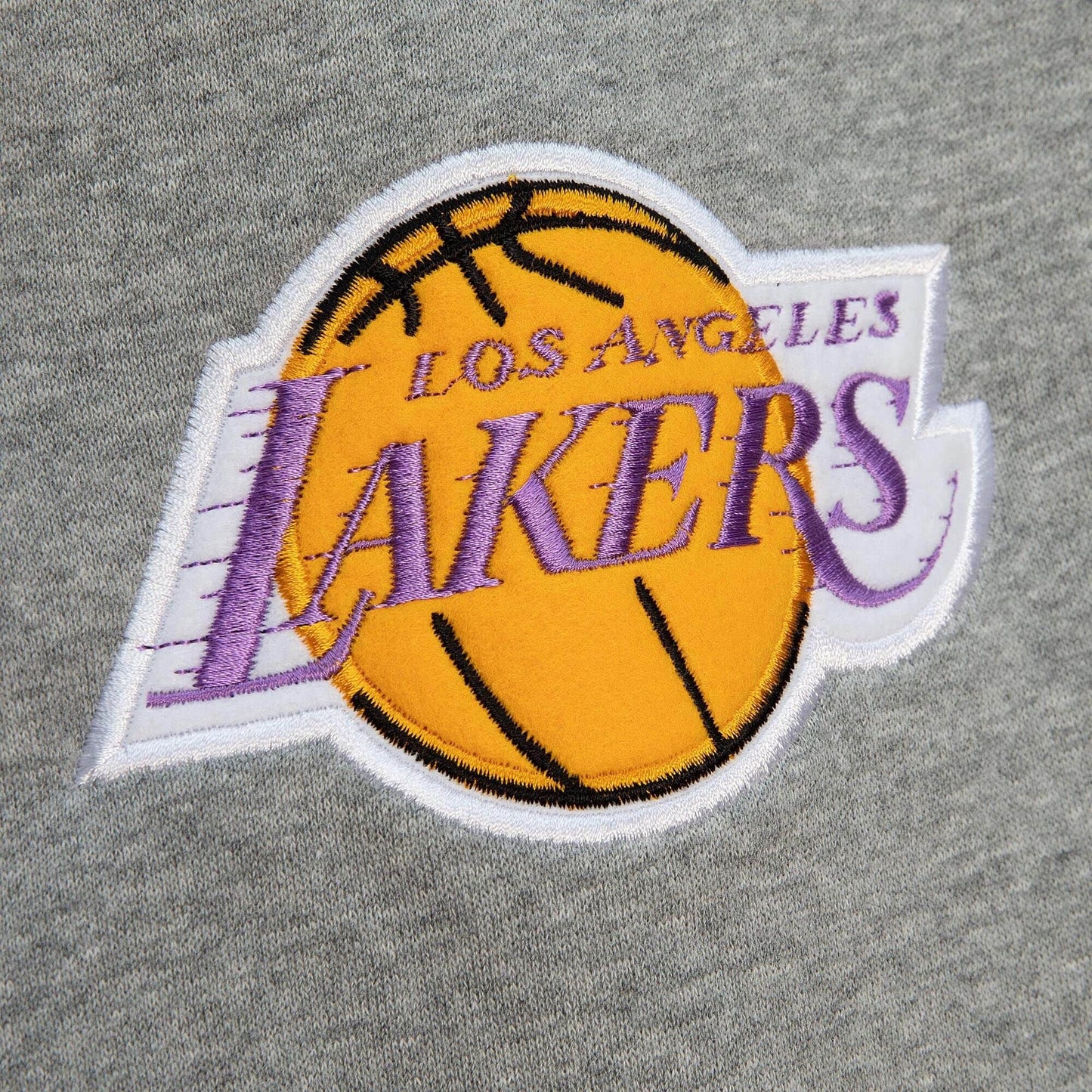 Mitchell & Ness Team Origins Fleece Pant Los Angeles Lakers Grey Heather