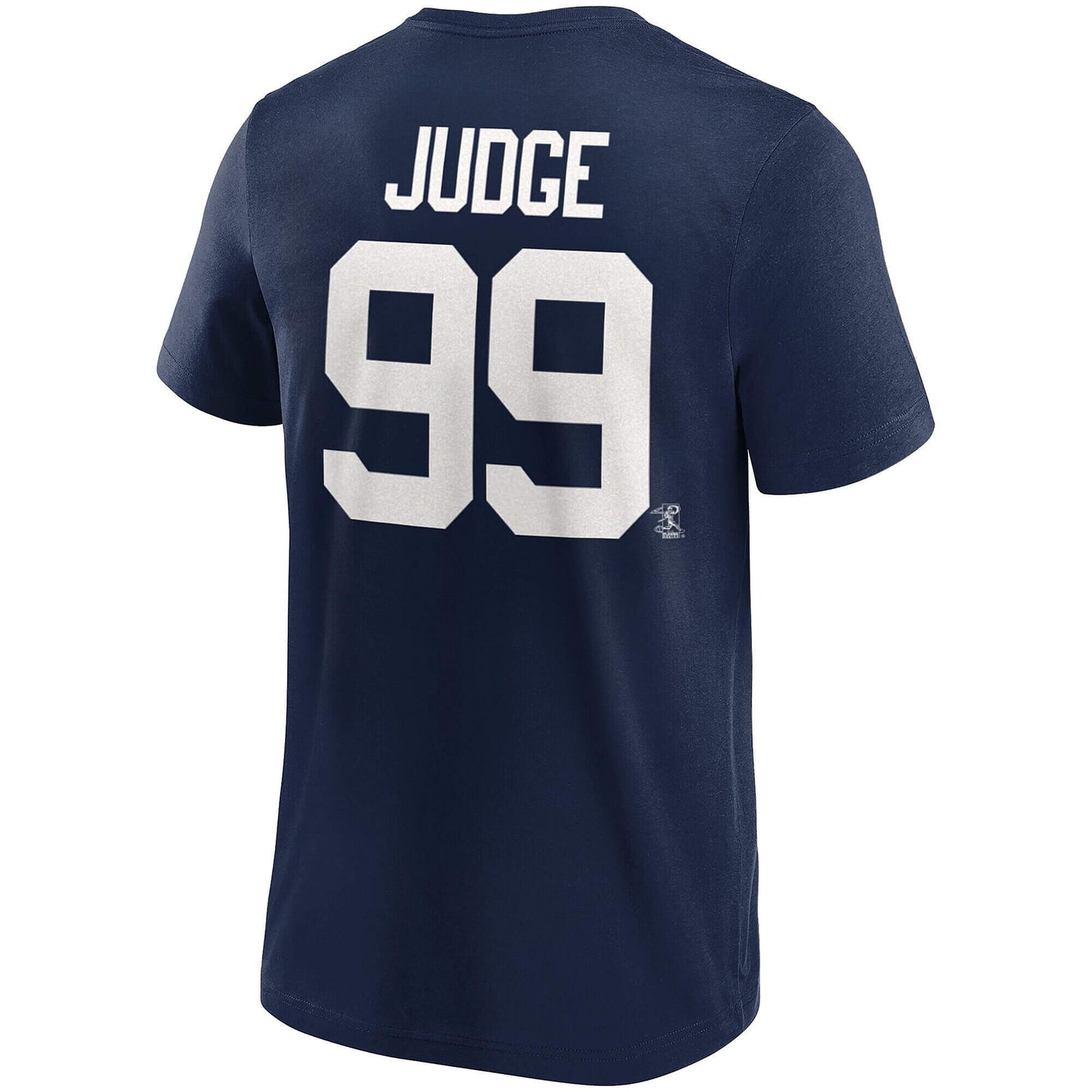 Fanatics New York Yankees Iconic Name & Number Graphic T-Shirt Navy