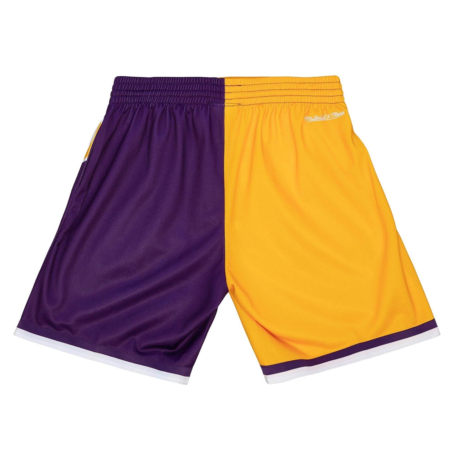 Detské basketbalové šortky Mitchell & Ness NBA Big Face Fashion Shorts 5.0 Los Angeles Lakers žlté