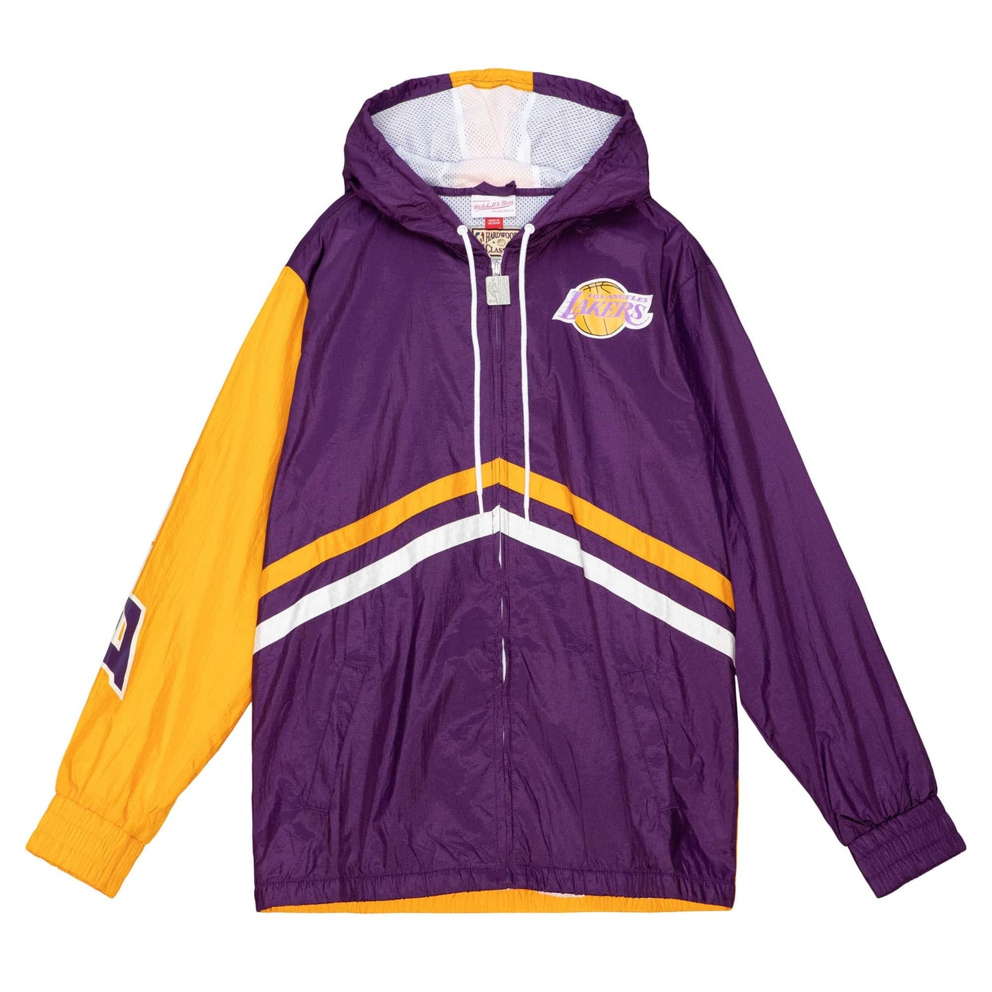 Vetrovka Mitchell & Ness NBA Undeniable Full Zip Windbreaker Los Angeles Lakers fialová