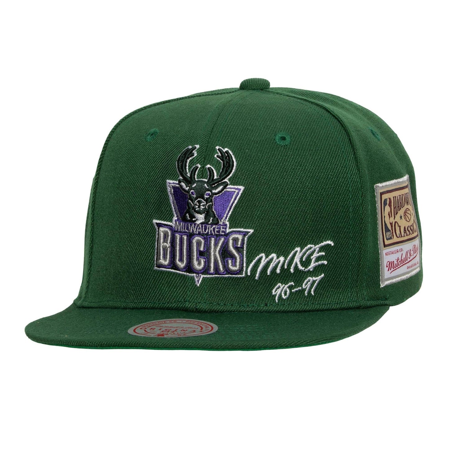 Mitchell & Ness Jersey Love Snapback Hwc Milwaukee Bucks Green