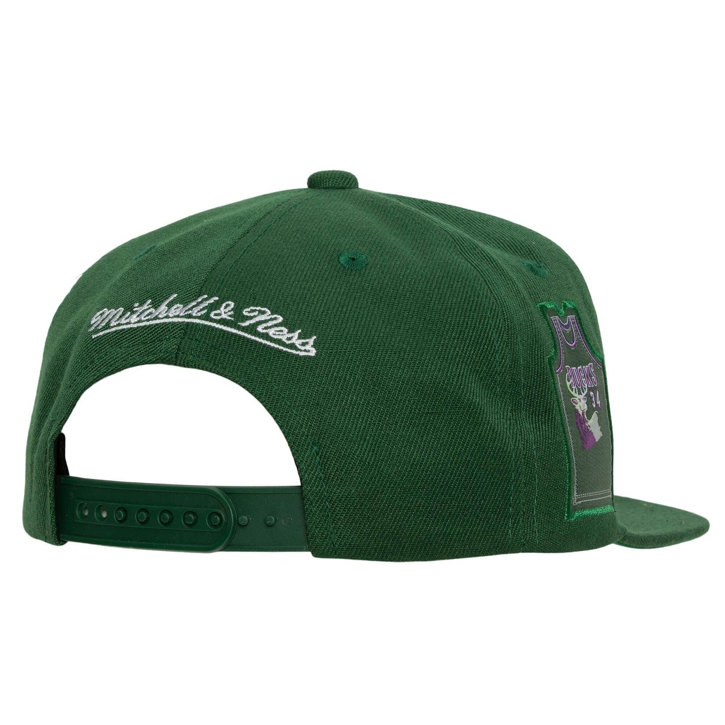 Mitchell & Ness Jersey Love Snapback Hwc Milwaukee Bucks Green