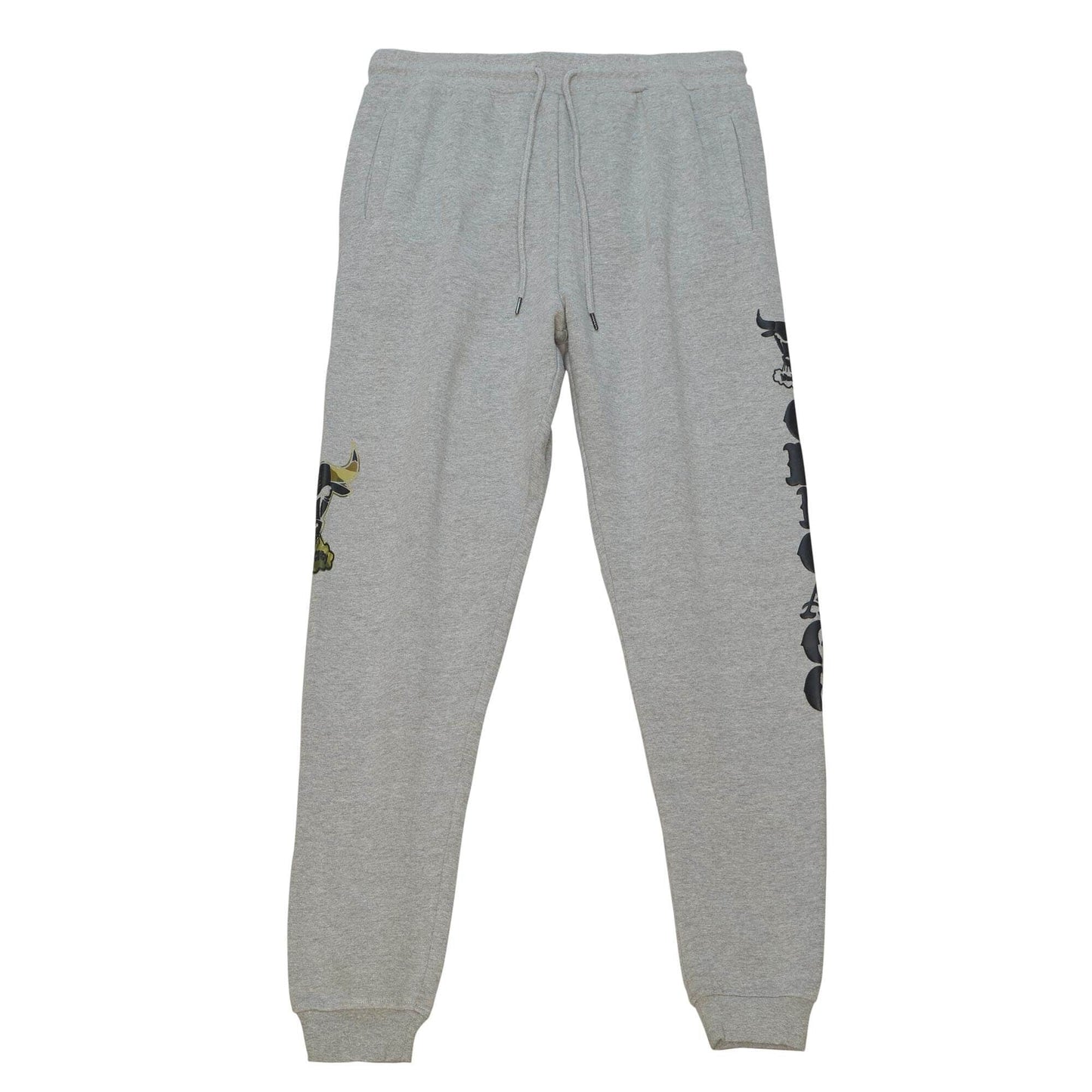 Tepláky Mitchell & Ness NBA Ghost Green Camo Sweatpants Chicago Bulls šedé