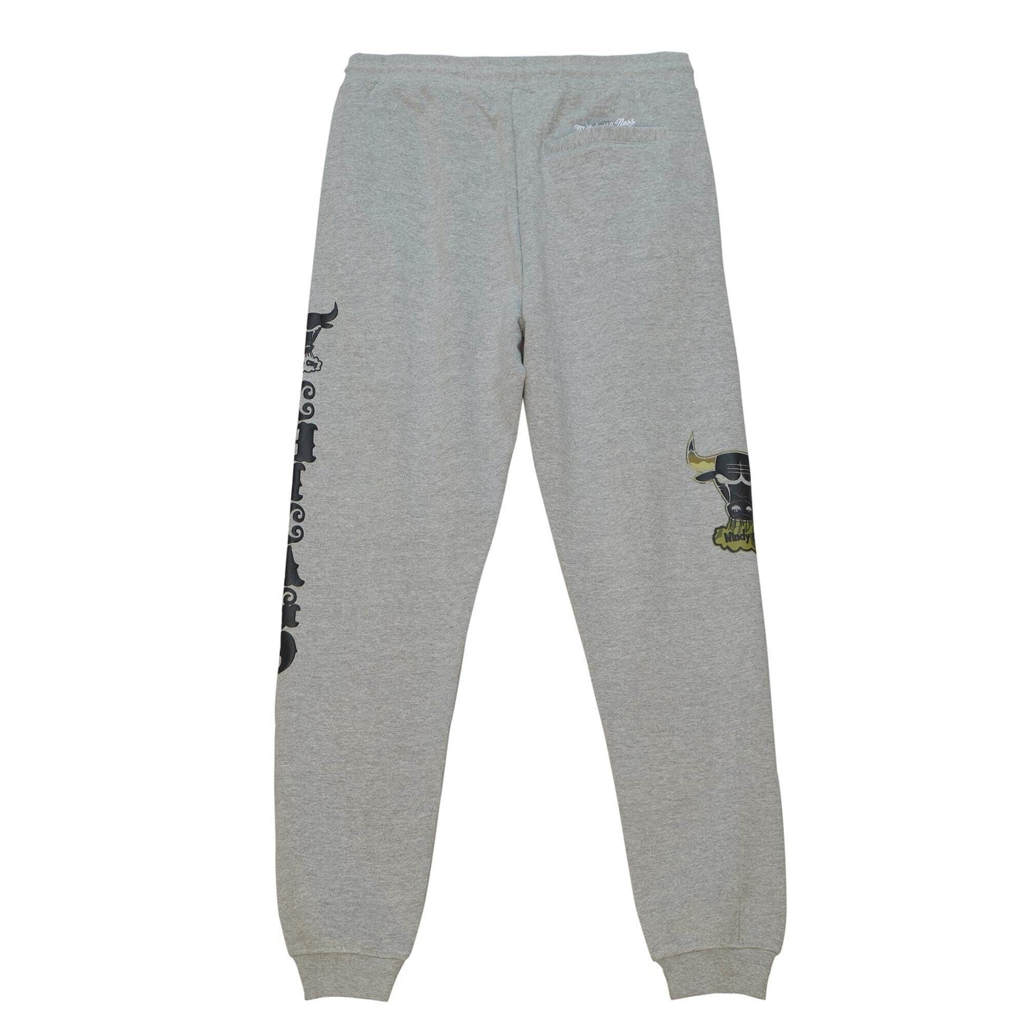 Tepláky Mitchell & Ness NBA Ghost Green Camo Sweatpants Chicago Bulls šedé