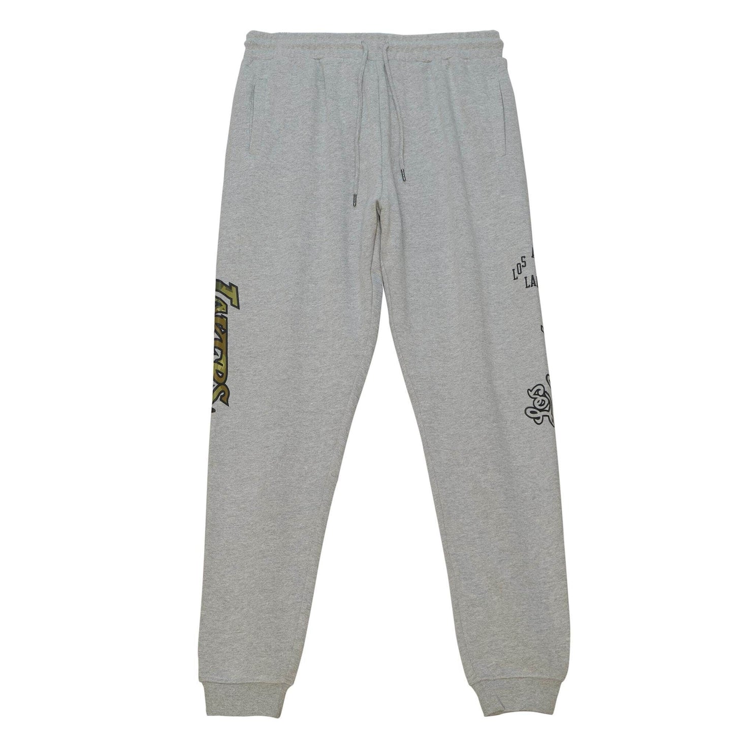 Tepláky Mitchell & Ness NBA Ghost Green Camo Sweatpants Los Angeles Lakers šedé